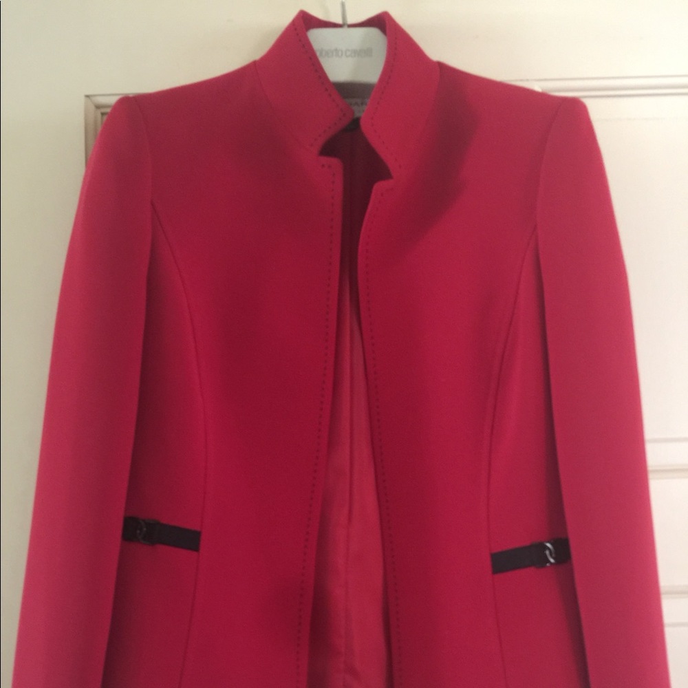 Tahari Levine  Red Jacket NWT
